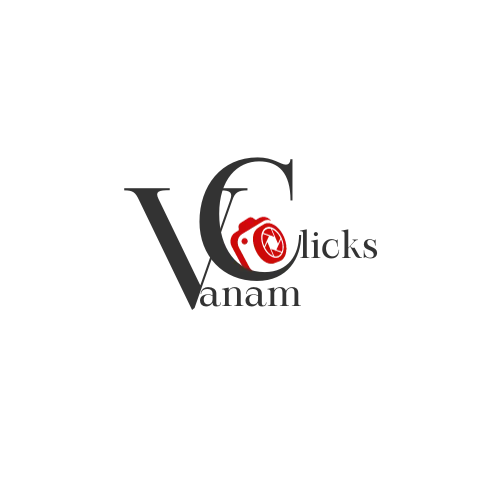 Vanam Clicks logo – wedding photography studio in Hyderabad